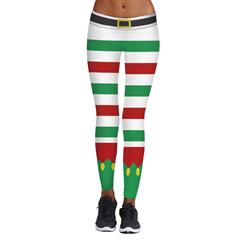 Sexy Leggings, Christmas Leggings, Digital Print Skinny Leggings, Printed Yoga Pants, Ankle Length Christmas Legging, Ugly Santa Christmas Leggings, #L15102
