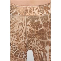 Pockets Leopard Jean Legging L5206