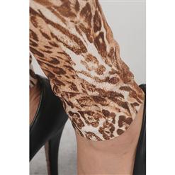 Pockets Leopard Jean Legging L5206