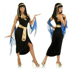 Egyptian Cleopatra Costume, Nile Adult Costume, Cleopatra Queen Costume, #M1702