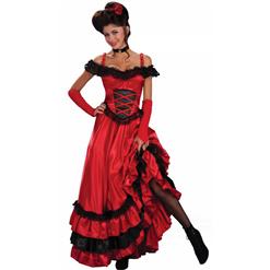 Spanish Seduction Costume, Spanish Dancer Costume, Deluxe Spicy Senorita Costume, #M2143