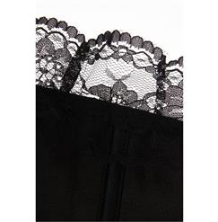 black corset bustier M4019