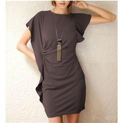 gray Mini Club Dress M4033