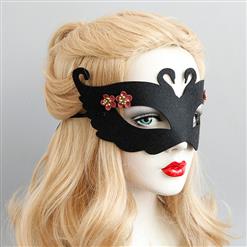 Sexy Charming Black Flower Masquerade Party Eye Mask MS17343
