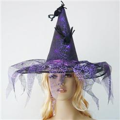 Spider Web Witch Hat,Witch Hat,Web Witch's hat,#MS6090