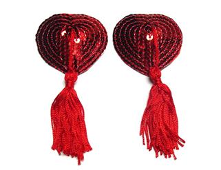 Tassel Heart Pasties MS7160