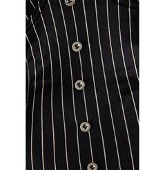 Fashion Sexy Black Straps Lace Stripe Bustier N10014