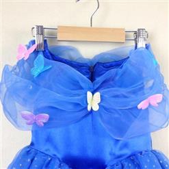 New Fashion Butterfly Kid Princess Dress Costume N10352