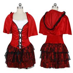 Sexy Little Red Halloween Costume N10443