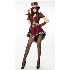 Women's Steampunk Burlesque Adult Halloween Costume N10612