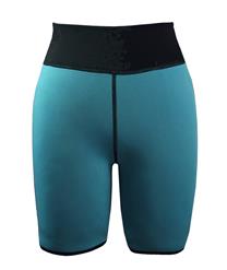 Compression Black and Blue Neoprene Sport Training Shorts Reversible N10649