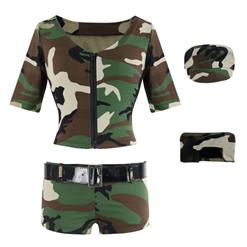 Army Camouflage Uniform Costume N10834