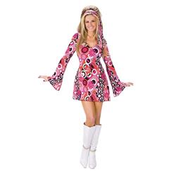 Sexy Feeling Groovy Hippie Costume N10933