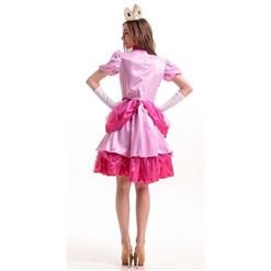 Super Mario Adult Princess Peach Costume N10948