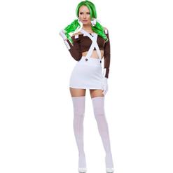 Sexy Funny Chocolate Girl Costume N11061