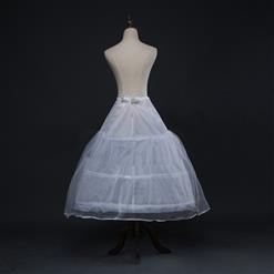 Wedding Bridal Petticoat Three Hoops N11120