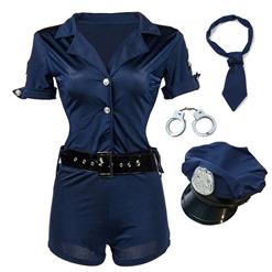 Sexy Policewoman Halloween Costume N11289