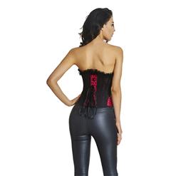 Fashion Satin Red Shapewear Corset N11306