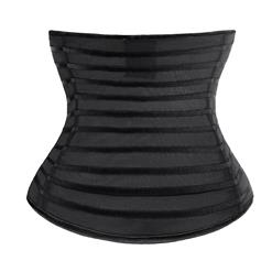 Sexy Black Waist Training Underbust Corset N11307