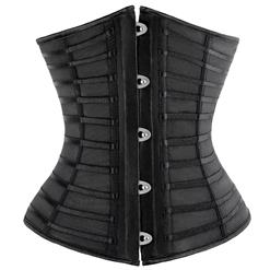 Sexy Black Waist Training Underbust Corset N11307