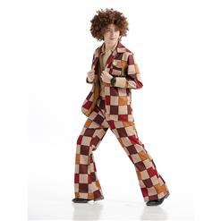 Men's 1970s Groovy Disco Fever Sleaze Ball Adult costume N11361