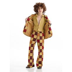 Men's 1970s Groovy Disco Fever Sleaze Ball Adult costume N11361