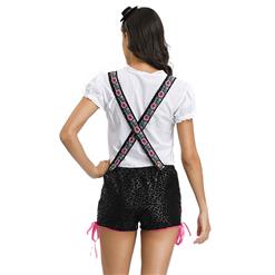 Sexy Edelweiss Lederhosen Suspender Oktoberfest Costume N11388