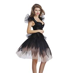 Victorian Mesh Dancing Corset Skirt Set N11699