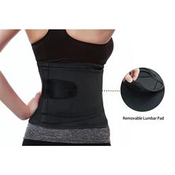 Workout Black Waist Trainer Belt for Hourglass Figure N11731