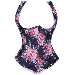 Floral Fantasy underbust corset N1237