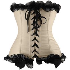 Vines Velvet Strapless Corset N1290