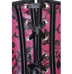 Leather Floral Fantasies Underbust Corset N1390