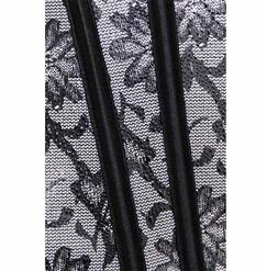 Leather Floral Fantasies Corset N1392