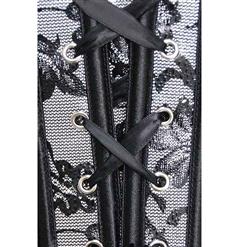 Leather Floral Fantasies Corset N1392