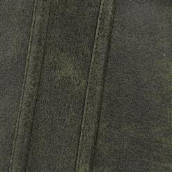 Steampunk Faux Leather Lace Up Vest Corset N14219