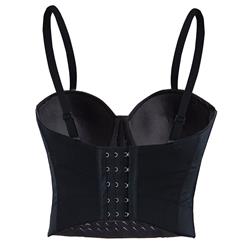 Women's Sexy Spaghetti Strap Rivet Bustier Bra N14404