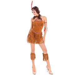 Women's Adult Tribal Maiden Costume N14608