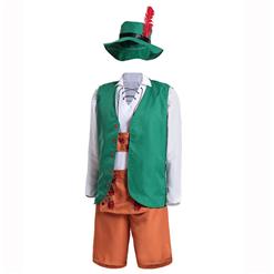 Traditional Men's Bavarian Oktoberfest Serving Costume N14611