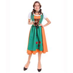 Adult Bavarian Oktoberfest Couples Costume N14612