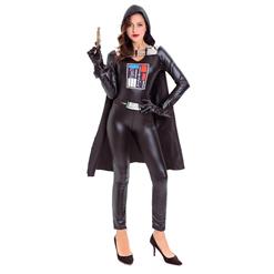 Adult Darth Vader Halloween Party Couples Outfit N14615