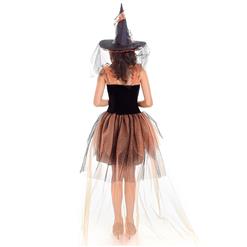 Women's Adult Black Witch Halloween Costume N14622
