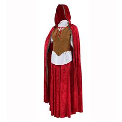 Deluxe Women's Adult Red Riding Hood Costume N14661