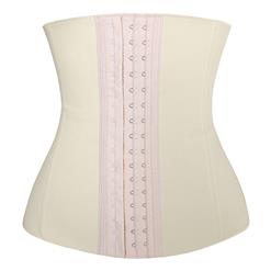 Latex Underbust Corset, Elastic Body Shaper Bustier, High Quality Beige Steel Bone Underbust Corset, #N14666