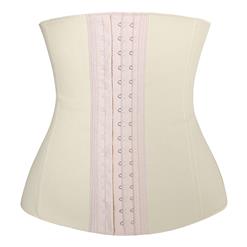 Women's Beige Latex Steel Bone Underbust Corset With A Little Defect N14666