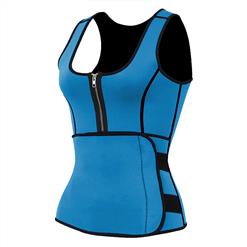 Women's Latex Waist Training Vest Corset with Girdles N14722