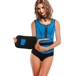 Women's Latex Waist Training Vest Corset with Girdles N14722