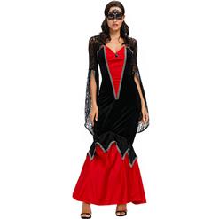 Nobility Vampiress Halloween Costume N14740