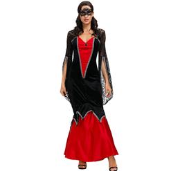 Nobility Vampiress Halloween Costume N14740