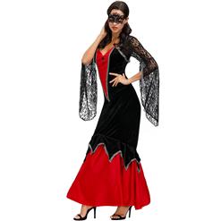 Nobility Vampiress Halloween Costume N14740