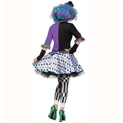 Alice Wonderland Mad Hatter Cosplay Costume N14742